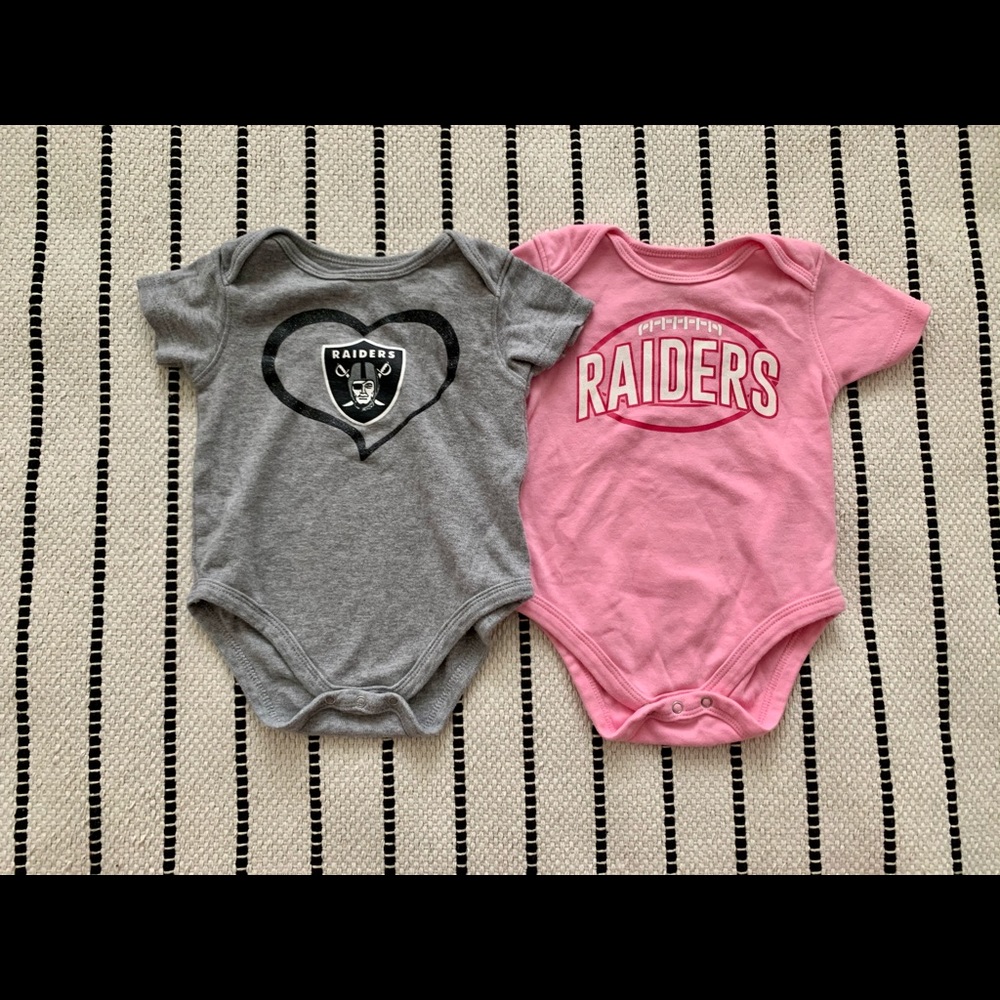 NFL Raiders onsies